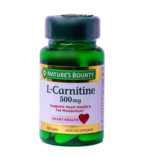 Nature's Bounty L-Carnitine 500 Mg 30 Capsules fat burner Kuwait كبسولات ال كارنيتين لحرق الدهون و تحسين الهضم و دعم صحة القلب و الشرايين 30 كبسولة نيتشرز باونتى الكويت