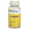 Solaray Copper 2 Mg 100 Capsules Kuwait كبسولات مكمل غذائى نحاس مضاد اكسدة طبيعى 2 ملليغرام 100 كبسولة سولاراى الكويت 1