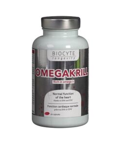 Biocyte Omegakrill 90 Capsules Kuwait بيوسايت اوميجا كريل 90 كبسولة الكويت