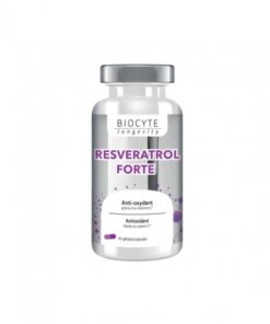 Biocyte Resveratrol Forte 40 Capsules Kuwait بيوسايت ريسفيراترول فورت 40 كبسولة الكويت
