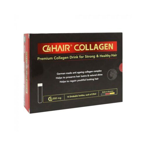 C4 Hair Collagen 25 Ml 14 Pieces Kuwait سي4 هير كولاجين 25 مل 14 امبول الكويت
