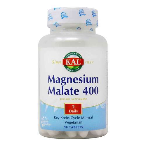KAL Magnesium Malate 400 Mg 90 Tablets Kuwait كال ماغنيسيوم ماليت 400مجم 90 قرص الكويت