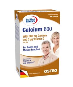 Eurho Vital Calcium 60 Tablets Kuwait يوروفيتال كالسيوم 60 قرص الكويت