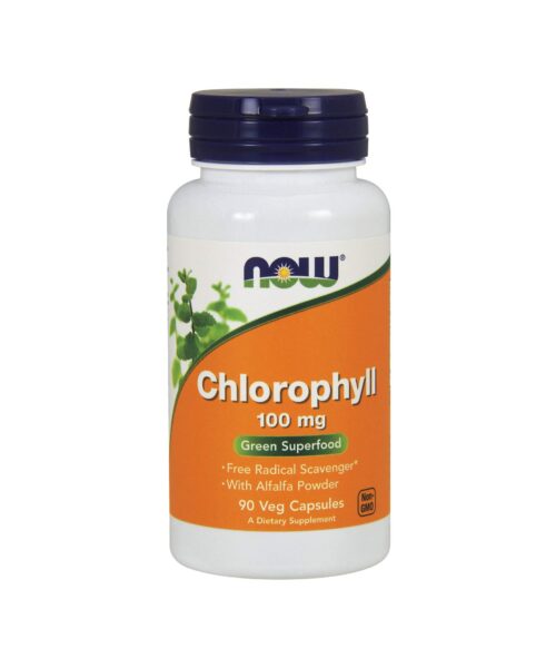 Now Chlorophyll 100 ml 90 Capsules Kuwait ناو كلوروفل 100 مج 90 كبسولة الكويت