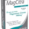 Health Aid Magcitra (Magnesium Citrate) 60 Tablets Kuwait هيلث ايد ماغسيترا (ماغنسيوم سيترات ) المنتال 1900 ملغ 60 قرص الكويت