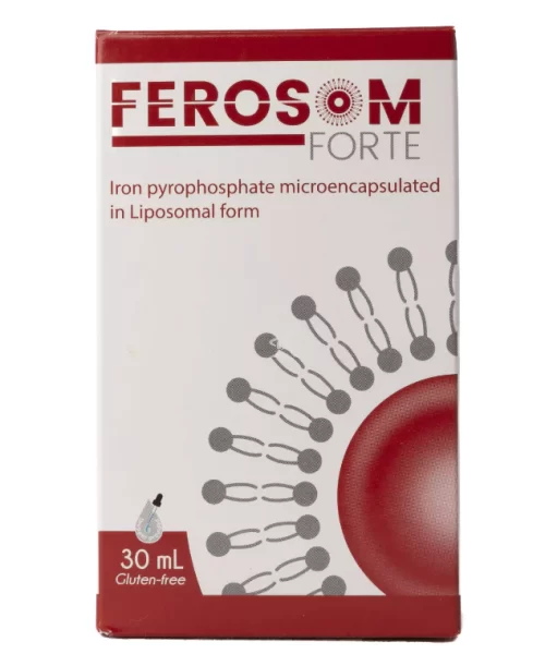 United Pharma Ferosom Forte 30 ML Kuwait يونايتد فارما فيروسوم فورت 30 مل للأطفال الكويت