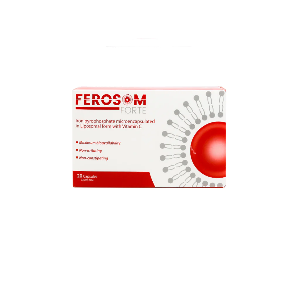 Ferosom Forte Iron Supplement Capsules