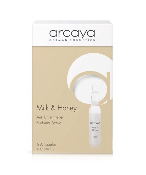 Arcaya Milk And Honey 5 Ampoules Kuwait اركايا امبولات الحليب والعسل 2 مل 5 امبول الكويت