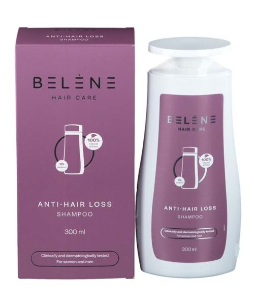 Belene Anti Hair Loss Shampoo 300 ML Kuwait بيلين انتي هير لوس شامبو 300 مل لعلاج تساقط الشعر الكويت