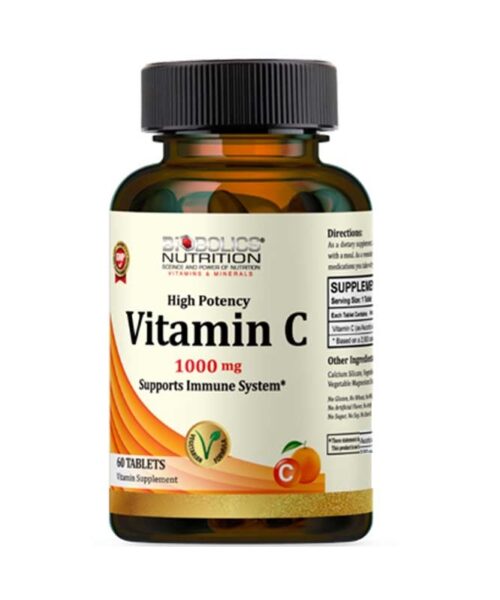 Biobolics Vitamin C 1000 MG 60 Tablets Kuwaitبايوبولكس اقراص فيتامين سي 1000 مجم 60 قرص الكويت