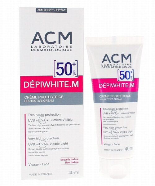 ACM Depiwhite.M SPF 50 + Protective Cream 40 ML Kuwait 1 ايه سي ام ديبي وايت ام كريم بعامل حماية 50+SPF 40مل الكويت