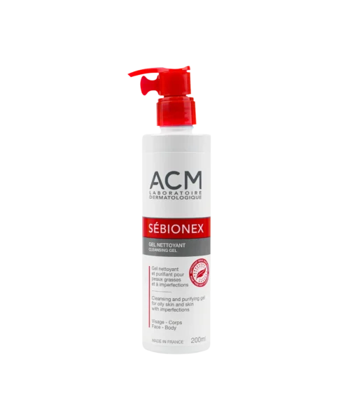 ACM Sebionex Cleansing Gel 200 ML Kuwait ايه سي إم سيبيونكس جل تنظيف - 200 مل الكويت