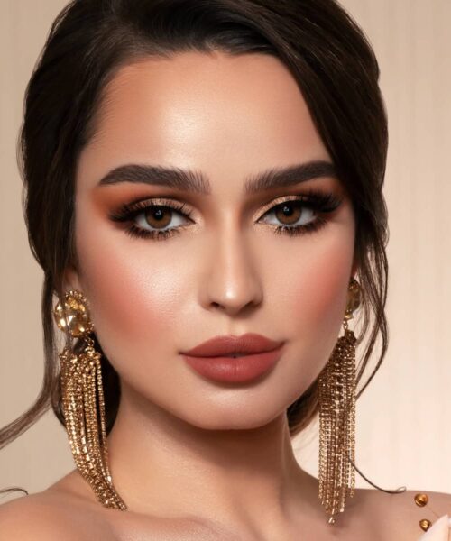 Latin Brown Luminous Contact Lenses 9 Months