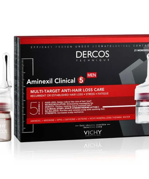 Vichy Dercos Aminexil Clinical 5 Men 21 Ampoules For Hair