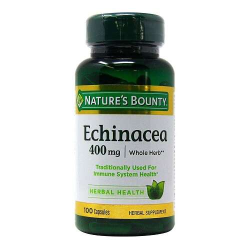 Nature's Bounty Echinacea 400 Mg 100 Capsules Kuwait كبسولات اكناشيا لتقوية المناعة 400 ملليغرام 100 كبسولة نيتشرز باونتى الكويت