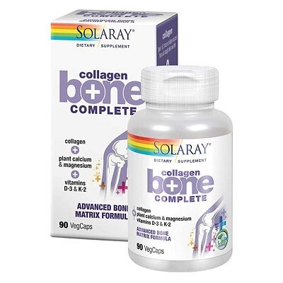 Solaray Collagen Bone Complete 90 Capsules For Bones & Joints