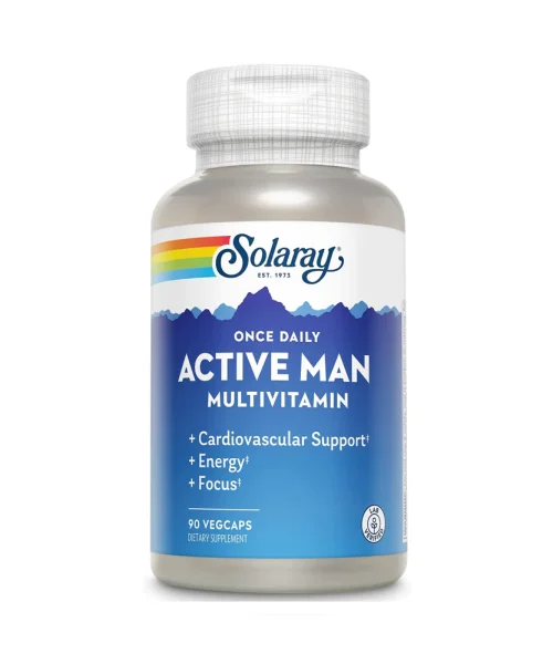 Solaray Once Daily Active Man 90 Capsules