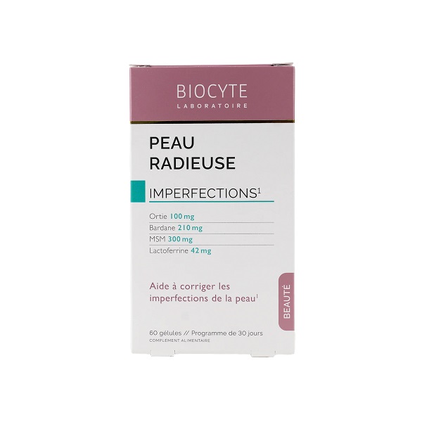 Biocyte Peau Radieuse Imperfections 60 Capsules
