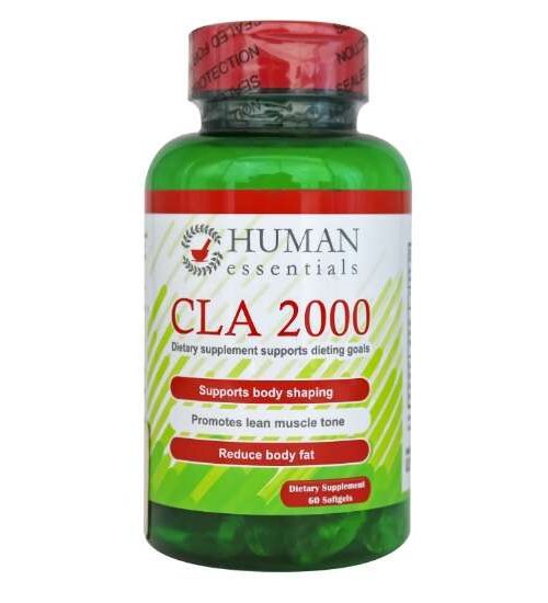 Human Essentials CLA 2000 60 Capsules
