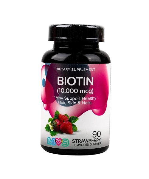 Livs Biotin 10,000 Mcg 90 Gummies