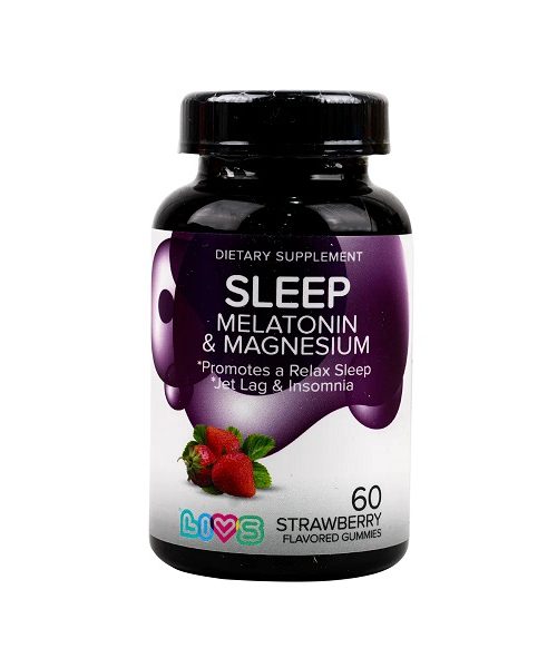 Livs Sleep (Melatonin & Magnesium) Strawberry 60 Gummies