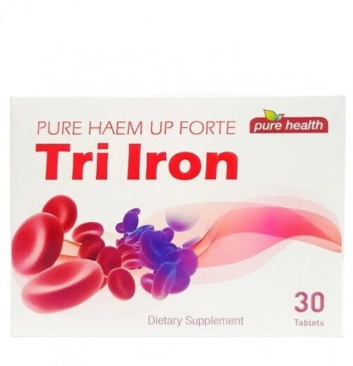 Pure Health Tri Iron 30 Tablets For Anemia