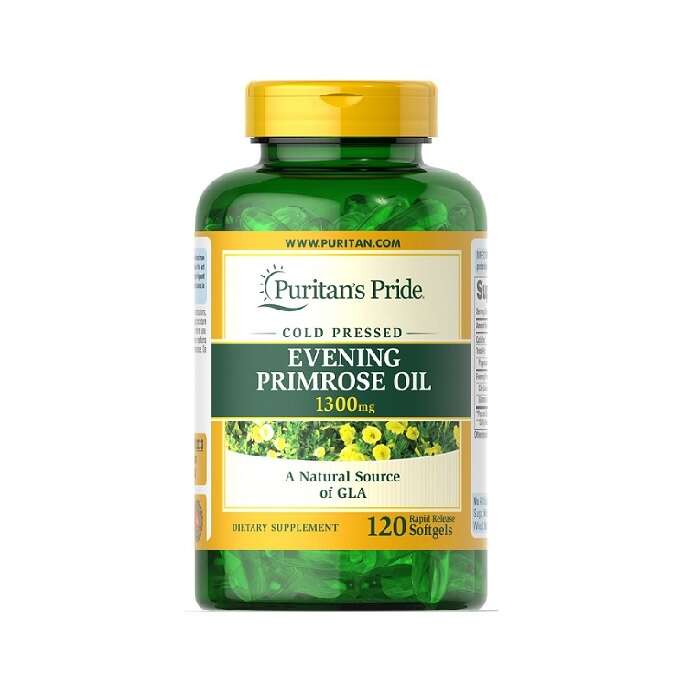 Puritan's Pride Evening Primrose Oil 1300 Mg 120 Capsules Post menopause symptoms relief