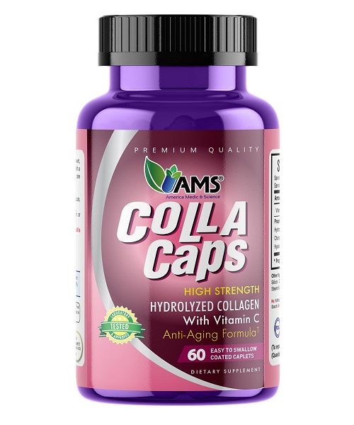 AMS Collacaps 60 Caplets For Healthy Skin and Joints
