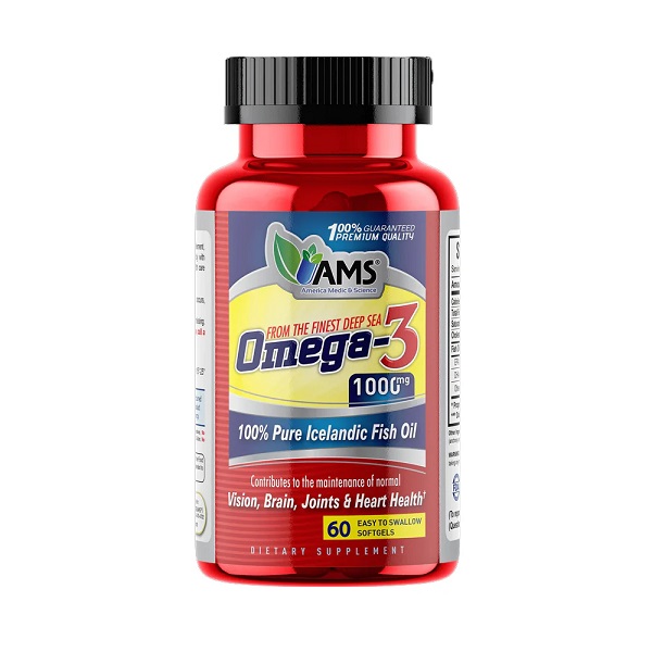 Ams Omega 3 - 1000 MG 60 Softgels