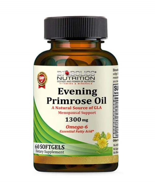Biobolics Evening Primrose Oil 1300 MG 60 Softgels