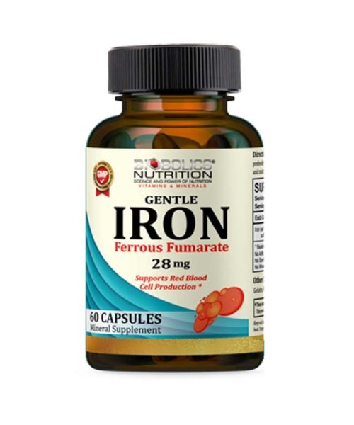 Biobolics Iron 28 MG 60 Capsules