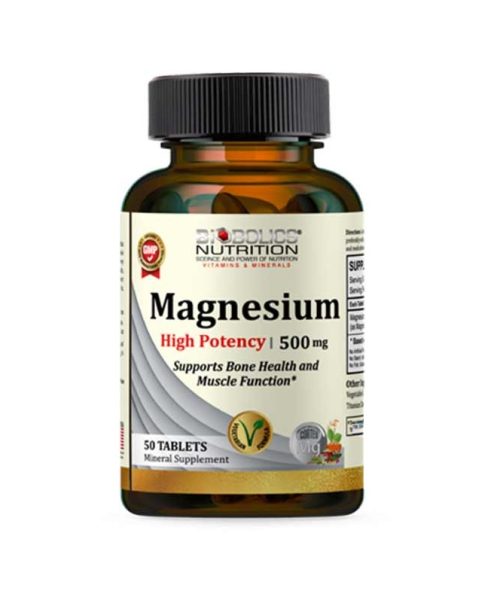 Biobolics Magnesium 500 MG 50 Tablets