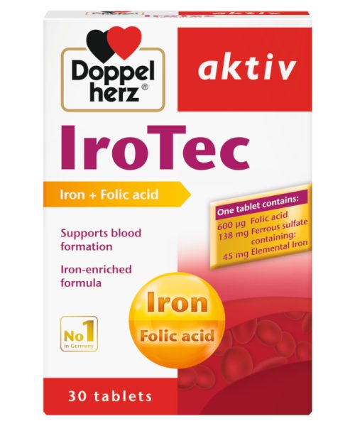 Doppel Herz Aktiv Irotech 60 Tablets For Anemia