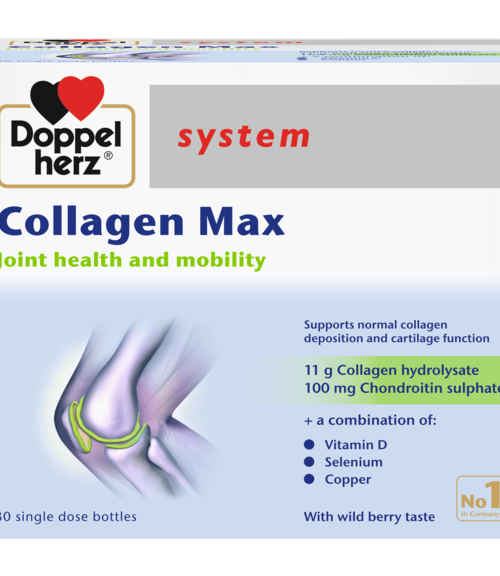 Doppel Herz Aktiv System Collagen Max 30 Ampoules For Joints