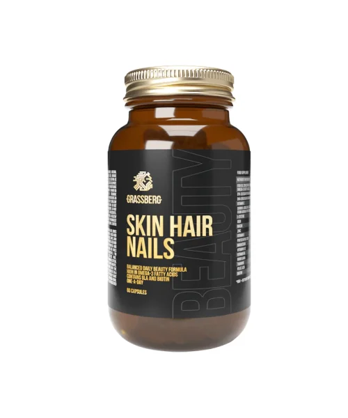 Grassberg Hair Skin Nails 60 Capsules
