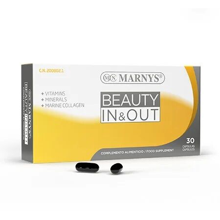 Marnys Beauty In & Out 30 Capsules Antioxidant & Antiaging