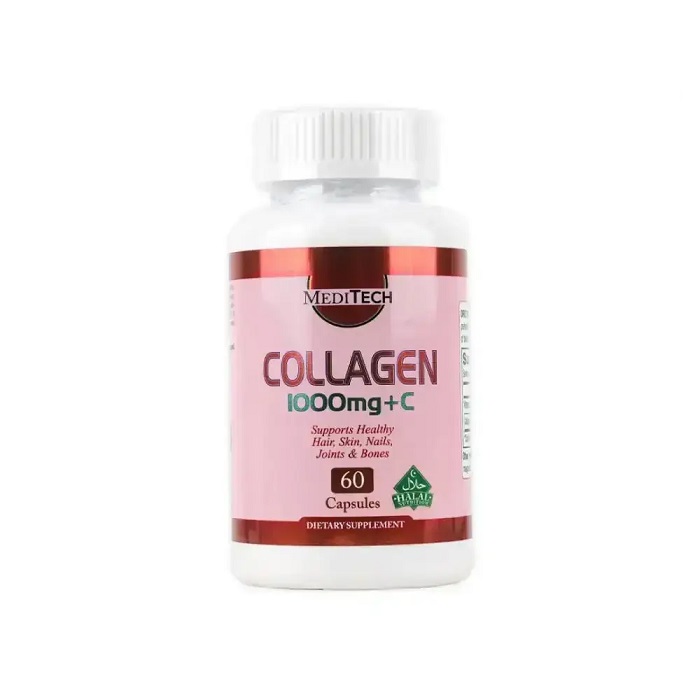 Meditech Collagen 1000 mg+C 60 Capsules