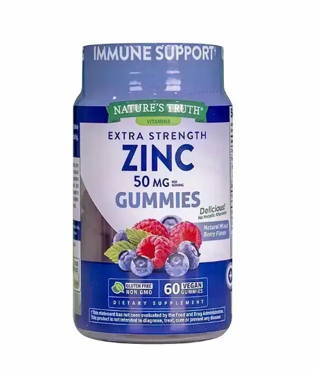 Nature's Truth Zinc 50 Mg 60 Gummies