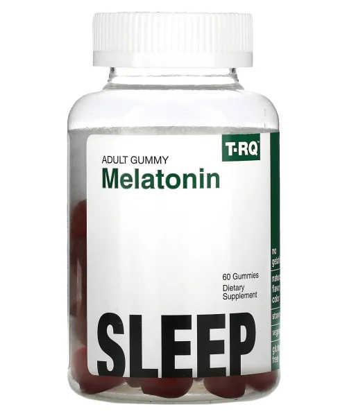 TRQ Melatonin 5 mg 60 Gummies For Sleep