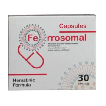 US Nutri Ferrosomal 30 Capsules Iron Supplement