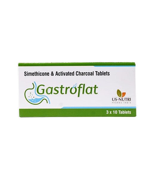 US Nutri Gastroflat 30 Tablets